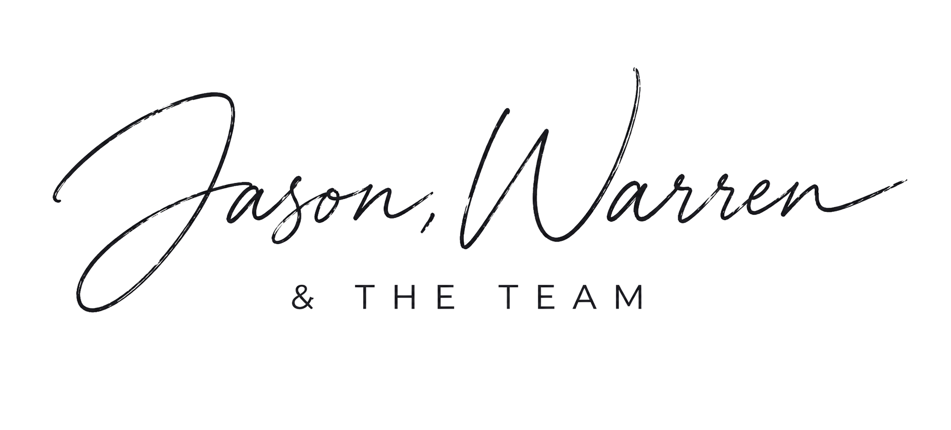 Jason, Warren & The Team signature